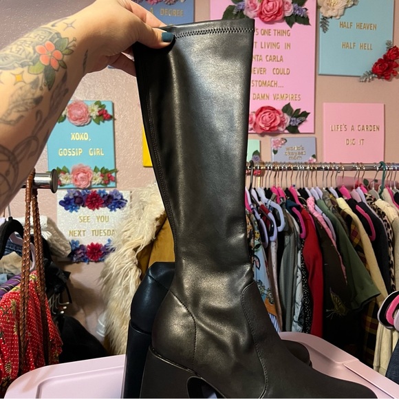 Steve Madden Hartlie Platform Knee High Boots US 11 - Picture 8 of 16